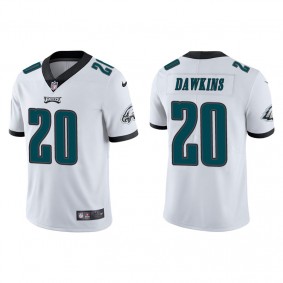 Men's Philadelphia Eagles Brian Dawkins White Vapor Limited Jersey