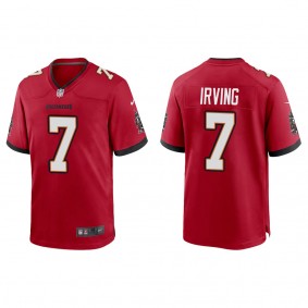 Men's Bucky Irving Tampa Bay Buccaneers Red Game Jersey