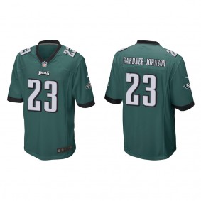 Men's Philadelphia Eagles C.J. Gardner-Johnson Green Game Jersey