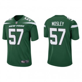 Men's New York Jets C.J. Mosley Green Game Jersey