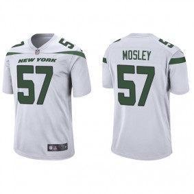 Men's New York Jets C.J. Mosley White Game Jersey