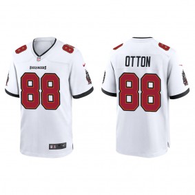 Men's Tampa Bay Buccaneers Cade Otton White 2022 NFL Draft Game Jersey