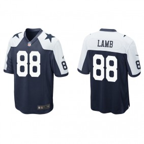 Men's Dallas Cowboys CeeDee Lamb Navy Alternate Game Jersey