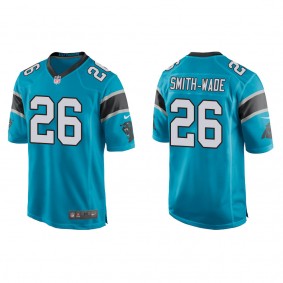 Men's Chau Smith-Wade Carolina Panthers Blue Game Jersey