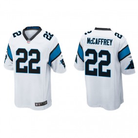 Men's Carolina Panthers Christian McCaffrey White Game Jersey