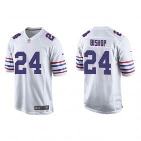 Men's Cole Bishop Buffalo Bills White Alternate Game Jersey