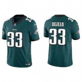 Men's Cooper DeJean Philadelphia Eagles Midnight Green Vapor F.U.S.E. Limited Jersey