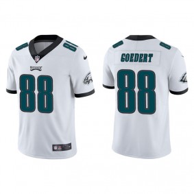 Men's Philadelphia Eagles Dallas Goedert White Vapor Limited Jersey