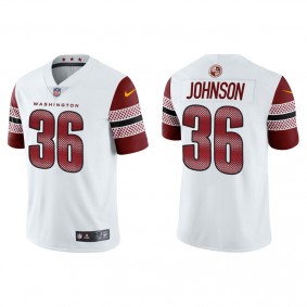 Men's Washington Commanders Danny Johnson White Limited Home Jersey