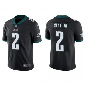 Men's Philadelphia Eagles Darius Slay Jr Black Vapor Limited Jersey