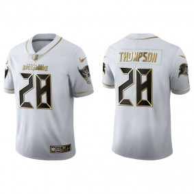 Men's Tampa Bay Buccaneers Darwin Thompson White Golden Edition Jersey