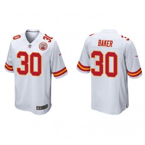 Men's Kansas City Chiefs Deandre Baker White Game Jersey