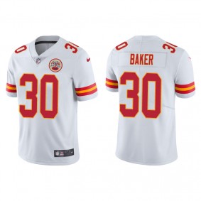 Men's Kansas City Chiefs Deandre Baker White Vapor Limited Jersey