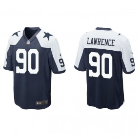 Men's Dallas Cowboys Demarcus Lawrence Navy Alternate Game Jersey