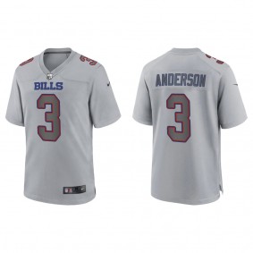 Men's Derek Anderson Buffalo Bills Gray Atmosphere Fashion Game Jersey