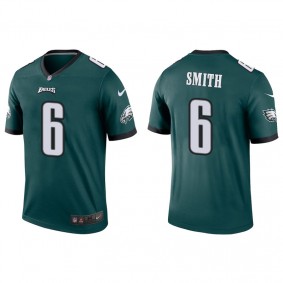 Men's Philadelphia Eagles DeVonta Smith Green Legend Jersey