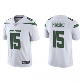 Men's New York Jets Eddy Pineiro White Vapor Limited Jersey