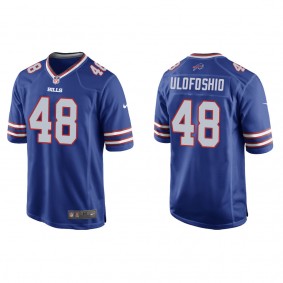 Men's Edefuan Ulofoshio Buffalo Bills Royal Game Jersey