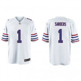 Men's Buffalo Bills Emmanuel Sanders White Alternate Game Jersey