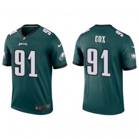 Men's Philadelphia Eagles Fletcher Cox Green Legend Jersey