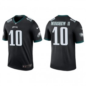 Men's Philadelphia Eagles Gardner Minshew II Black Legend Jersey