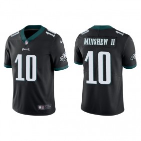 Men's Philadelphia Eagles Gardner Minshew II Black Vapor Limited Jersey