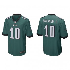 Men's Philadelphia Eagles Gardner Minshew II Green Game Jersey