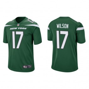 Men's New York Jets Garrett Wilson Green 2022 NFL Draft Game Jersey