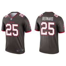 Men's Tampa Bay Buccaneers Giovani Bernard Pewter Legend Jersey