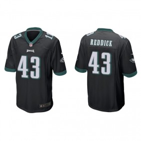 Men's Philadelphia Eagles Haason Reddick Black Game Jersey