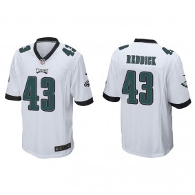 Men's Philadelphia Eagles Haason Reddick White Game Jersey