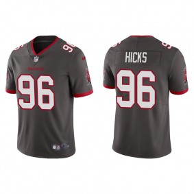 Hicks Buccaneers Pewter Vapor Limited Jersey