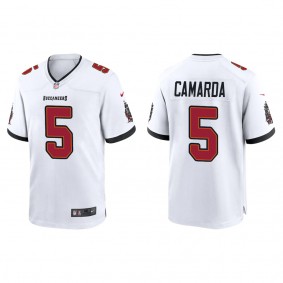 Men's Tampa Bay Buccaneers Jake Camarda White 2022 NFL Draft Game Jersey