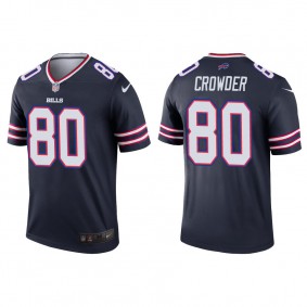 Men's Buffalo Bills Jamison Crowder Navy Inverted Legend Jersey