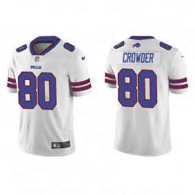 Men's Buffalo Bills Jamison Crowder White Vapor Limited Jersey