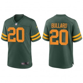 Men's Javon Bullard Green Bay Packers Green Alternate Game Jersey