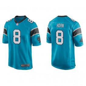 Men's Carolina Panthers Jaycee Horn Blue Game Jersey