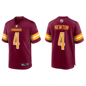 Men's Jer'Zhan Newton Washington Commanders Burgundy Game Jersey