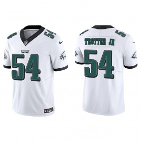 Men's Jeremiah Trotter Jr. Philadelphia Eagles White Vapor F.U.S.E. Limited Jersey