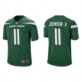 Men's New York Jets Jermaine Johnson II Green 2022 NFL Draft Game Jersey