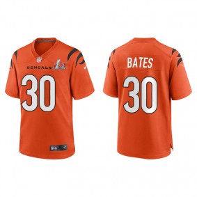 Men's Cincinnati Bengals Jessie Bates III Orange Super Bowl LVI Game Jersey