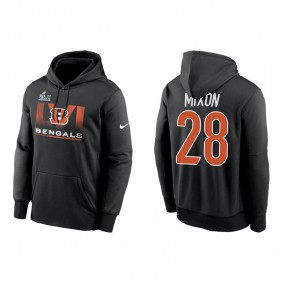 Men's Cincinnati Bengals Joe Mixon Black Super Bowl LVI No Limits Hoodie