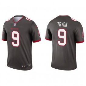 Men's Tampa Bay Buccaneers Joe Tryon Pewter Legend Jersey