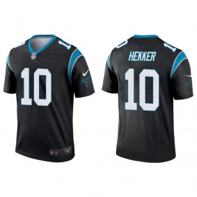 Men's Carolina Panthers Johnny Hekker Black Legend Jersey