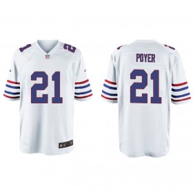 Men's Buffalo Bills Jordan Poyer White Alternate Game Jersey