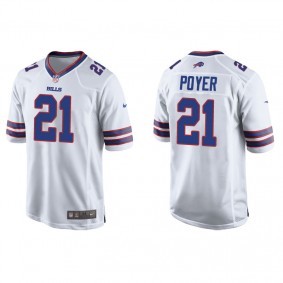 Men's Buffalo Bills Jordan Poyer White Game Jersey