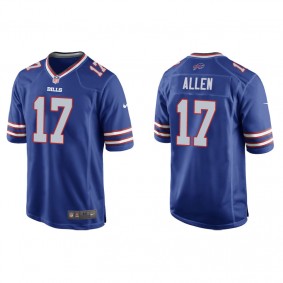 Men's Buffalo Bills Josh Allen Royal Game Jersey