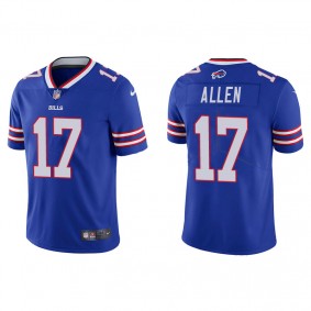 Men's Buffalo Bills Josh Allen Royal Vapor Limited Jersey