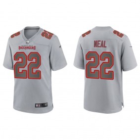 Men's Keanu Neal Tampa Bay Buccaneers Gray Atmosphere Fashion Game Jersey