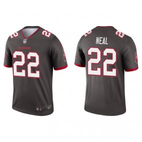 Men's Tampa Bay Buccaneers Keanu Neal Pewter Legend Jersey